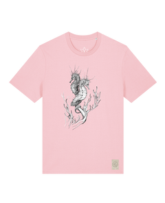 bio-unisex-medium fit-tshirt-seepferdchen-sttu169-flamingo-front