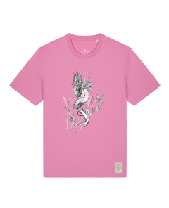 bio-unisex-medium fit-tshirt-seepferdchen-sttu169-kaugummi-front