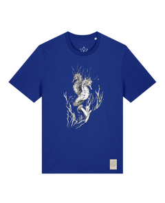 bio-unisex-medium fit-tshirt-seepferdchen-sttu169-kornblume-front