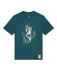 bio-unisex-medium fit-tshirt-seepferdchen-sttu169-nordmanntanne-front