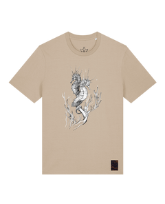 bio-unisex-medium fit-tshirt-seepferdchen-sttu169-treibsand-front
