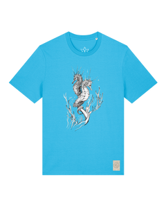 bio-unisex-medium fit-tshirt-seepferdchen-sttu169-wasserblau-front