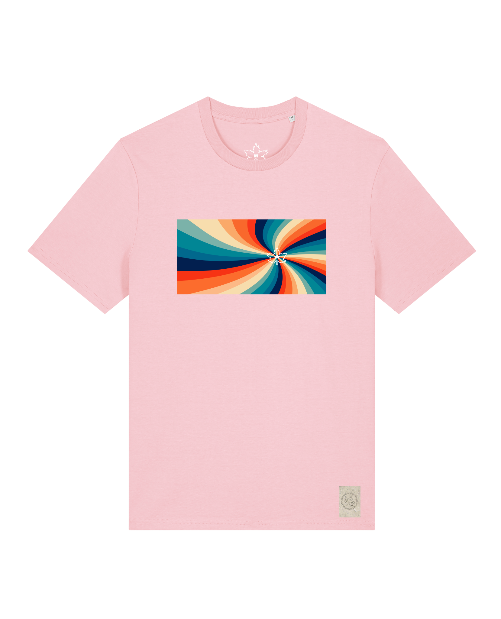 bio-unisex-medium fit-tshirt-six tees-sttu169-flamingo-front