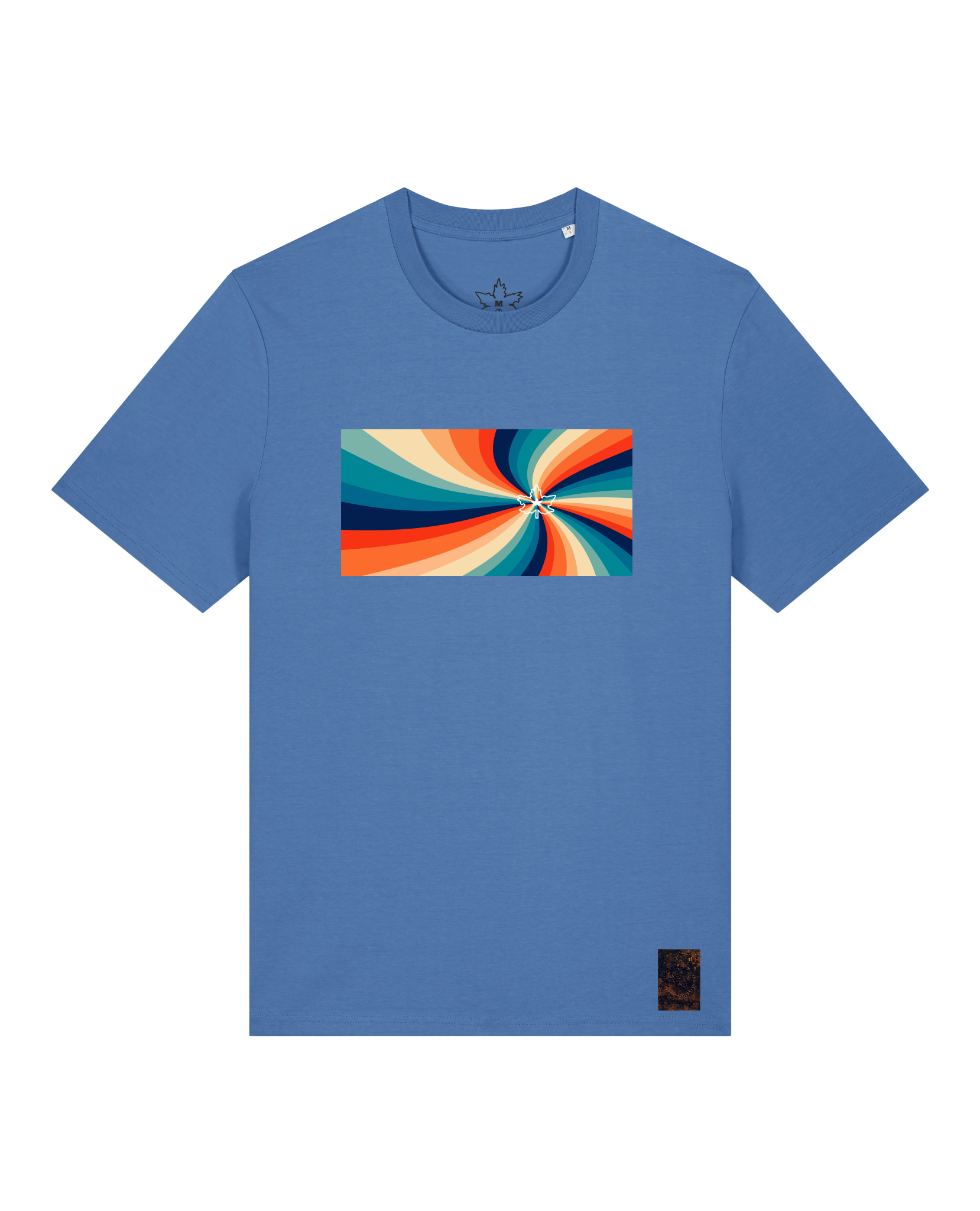 bio-unisex-medium fit-tshirt-six tees-sttu169-hortensie-front