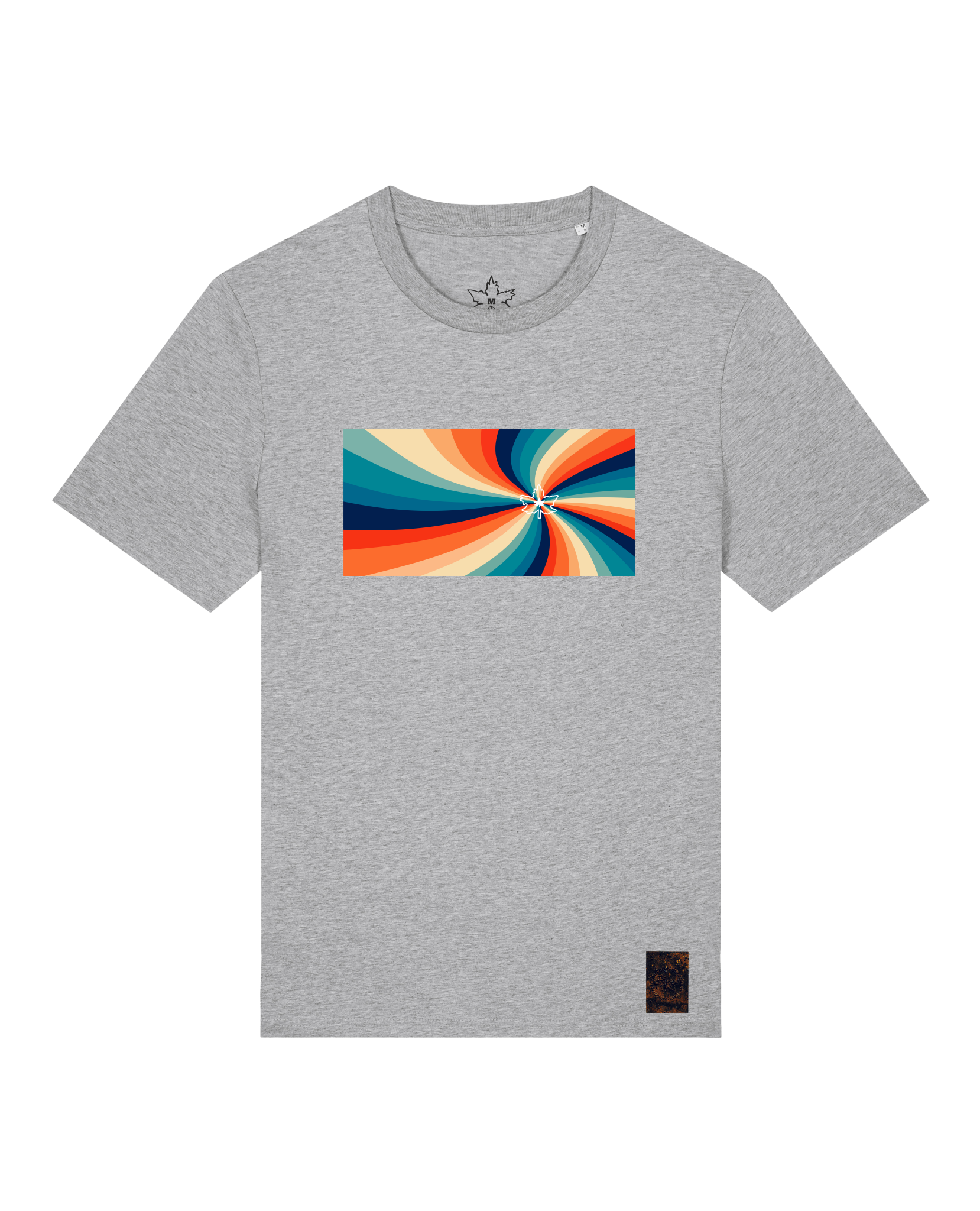 bio-unisex-medium fit-tshirt-six tees-sttu169-mausgrau-front