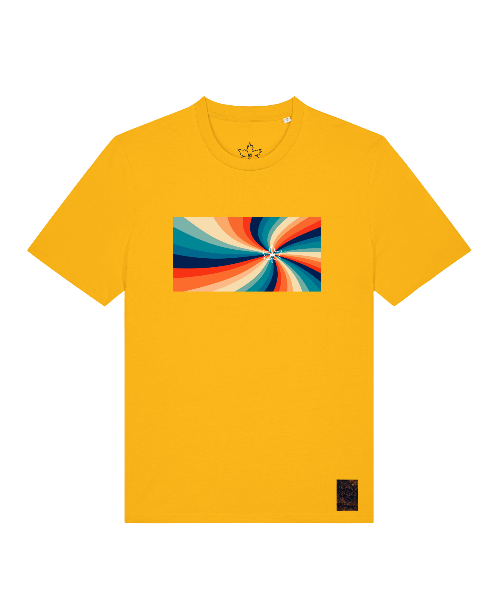 bio-unisex-medium fit-tshirt-six tees-sttu169-sonnenblume-front