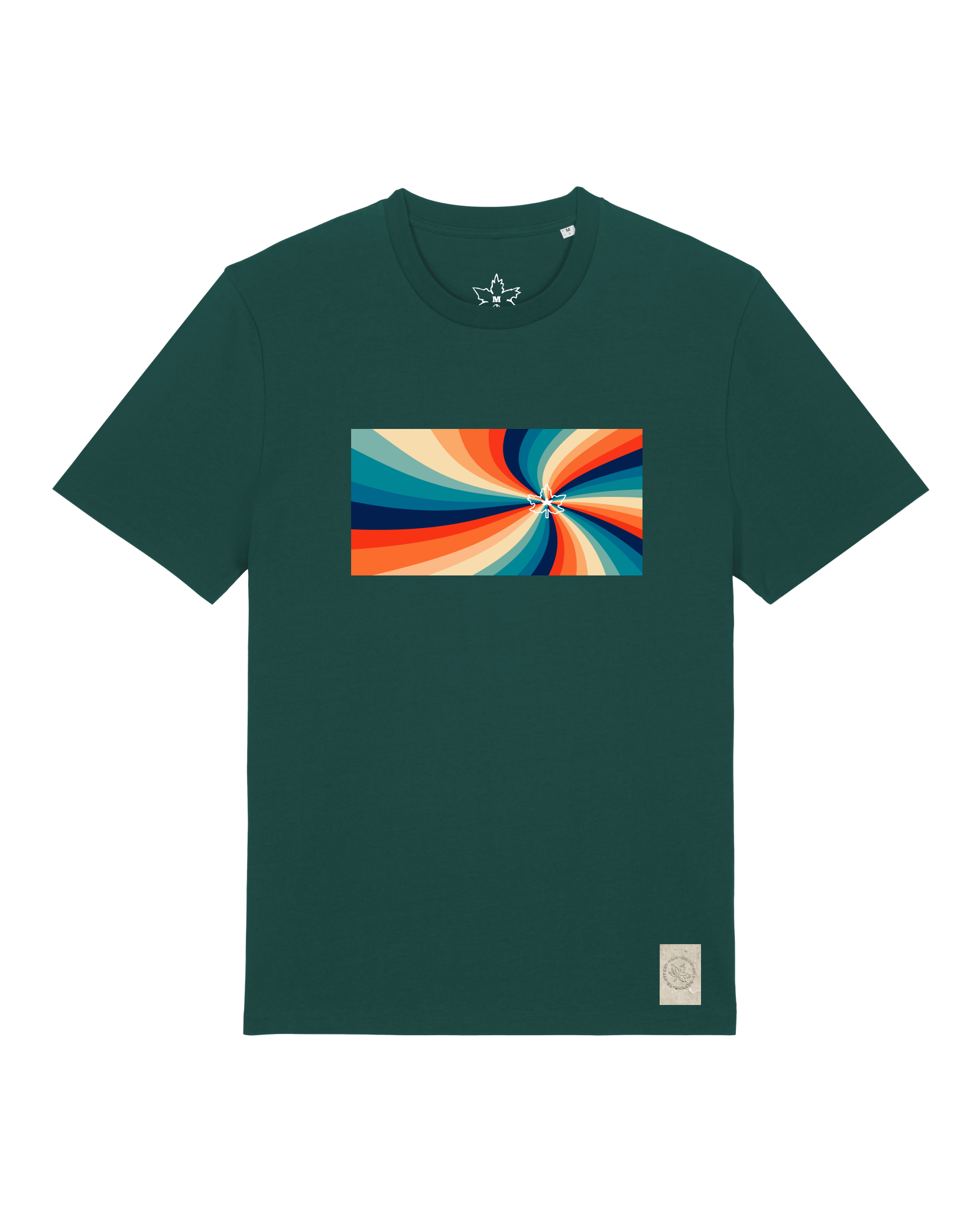 bio-unisex-medium fit-tshirt-six tees-sttu169-spirulina-front