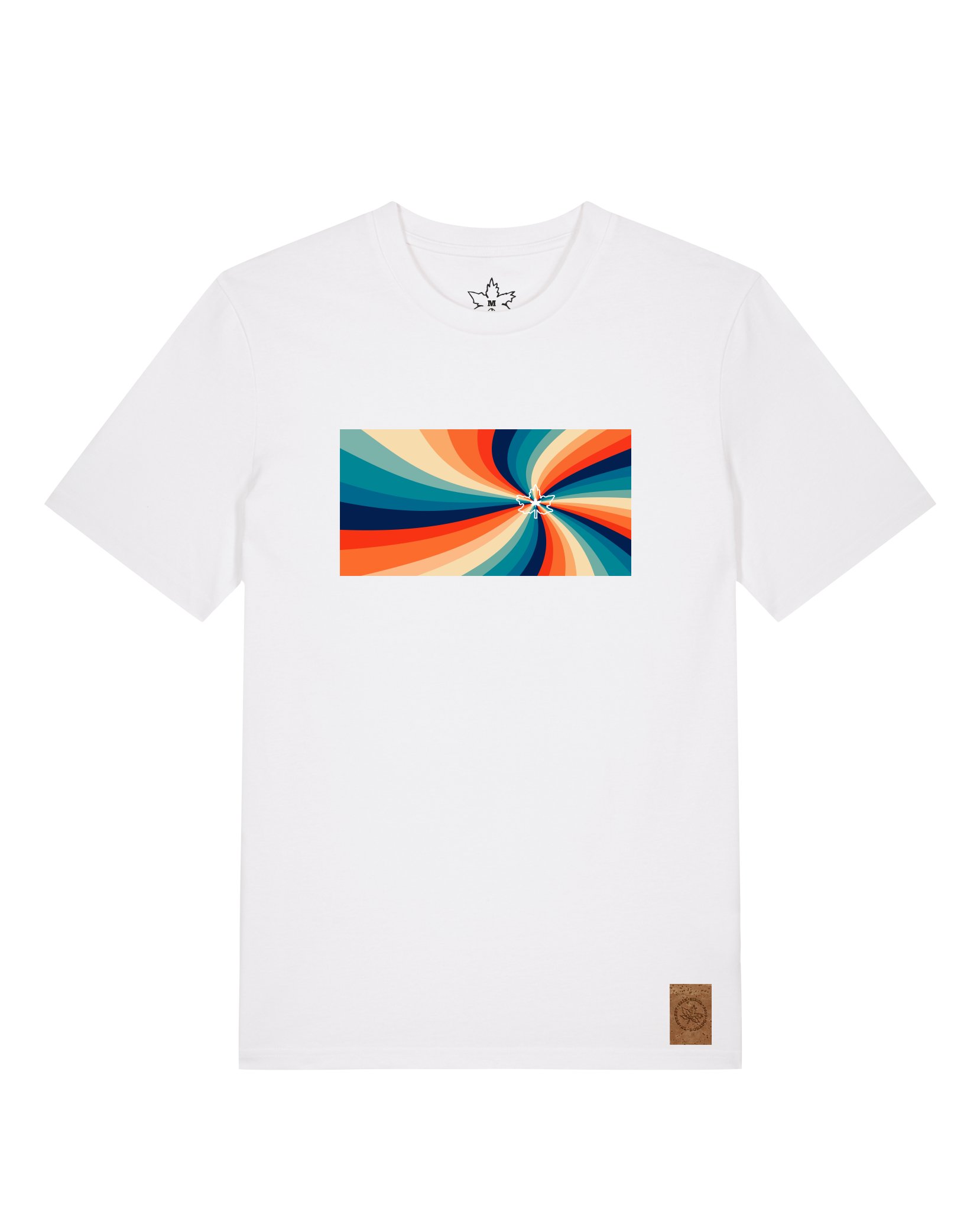 bio-unisex-medium fit-tshirt-six tees-sttu169-weiß-front