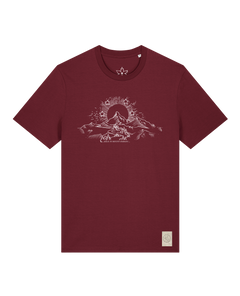 bio-unisex-medium fit-tshirt-skizzle mounty-sttu169-burgunder rot-front