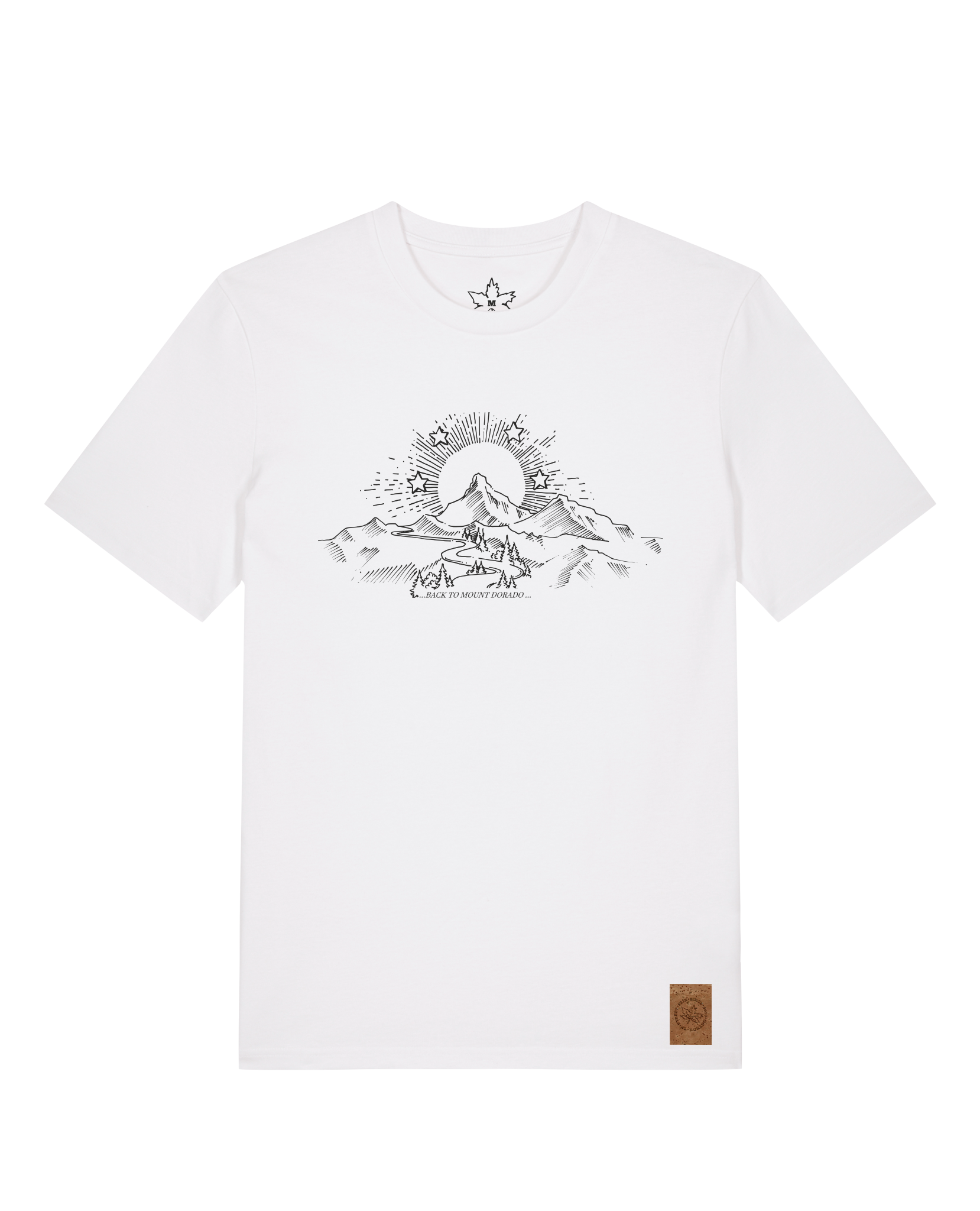 bio-unisex-medium fit-tshirt-skizzle mounty-sttu169-weiß-front