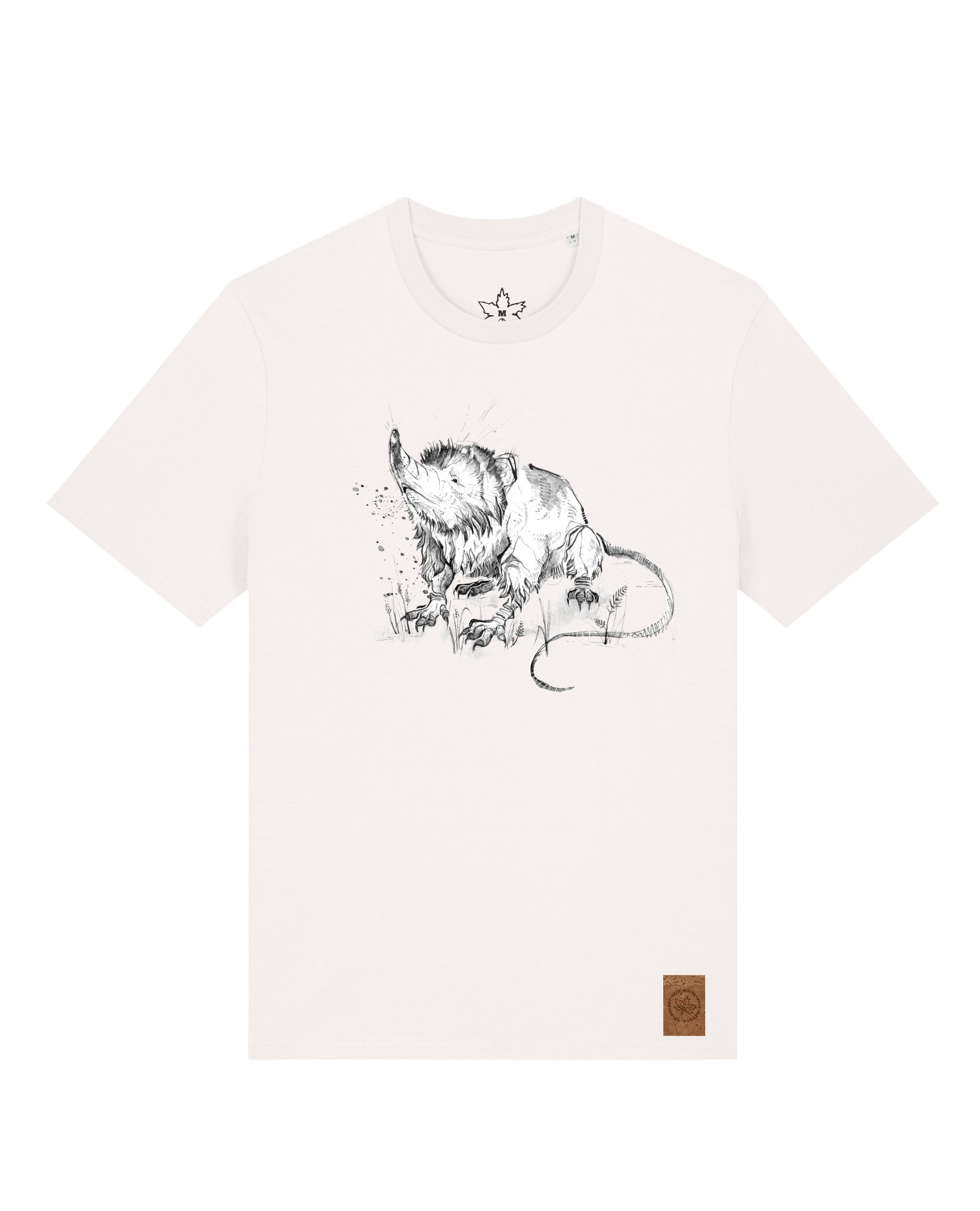 bio-unisex-medium fit-tshirt-solenodon-sttu169-bio ei-front