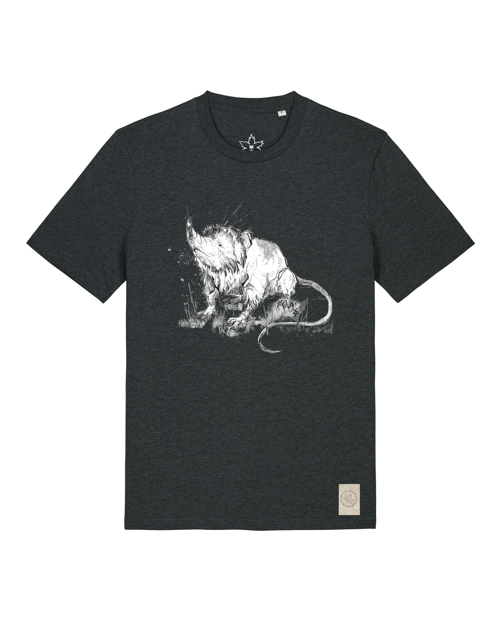 bio-unisex-medium fit-tshirt-solenodon-sttu169-elephant-front