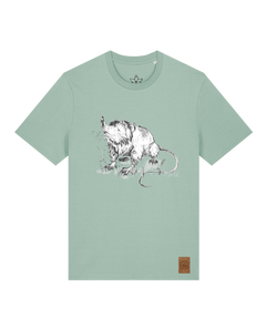 bio-unisex-medium fit-tshirt-solenodon-sttu169-eukalyptus-front