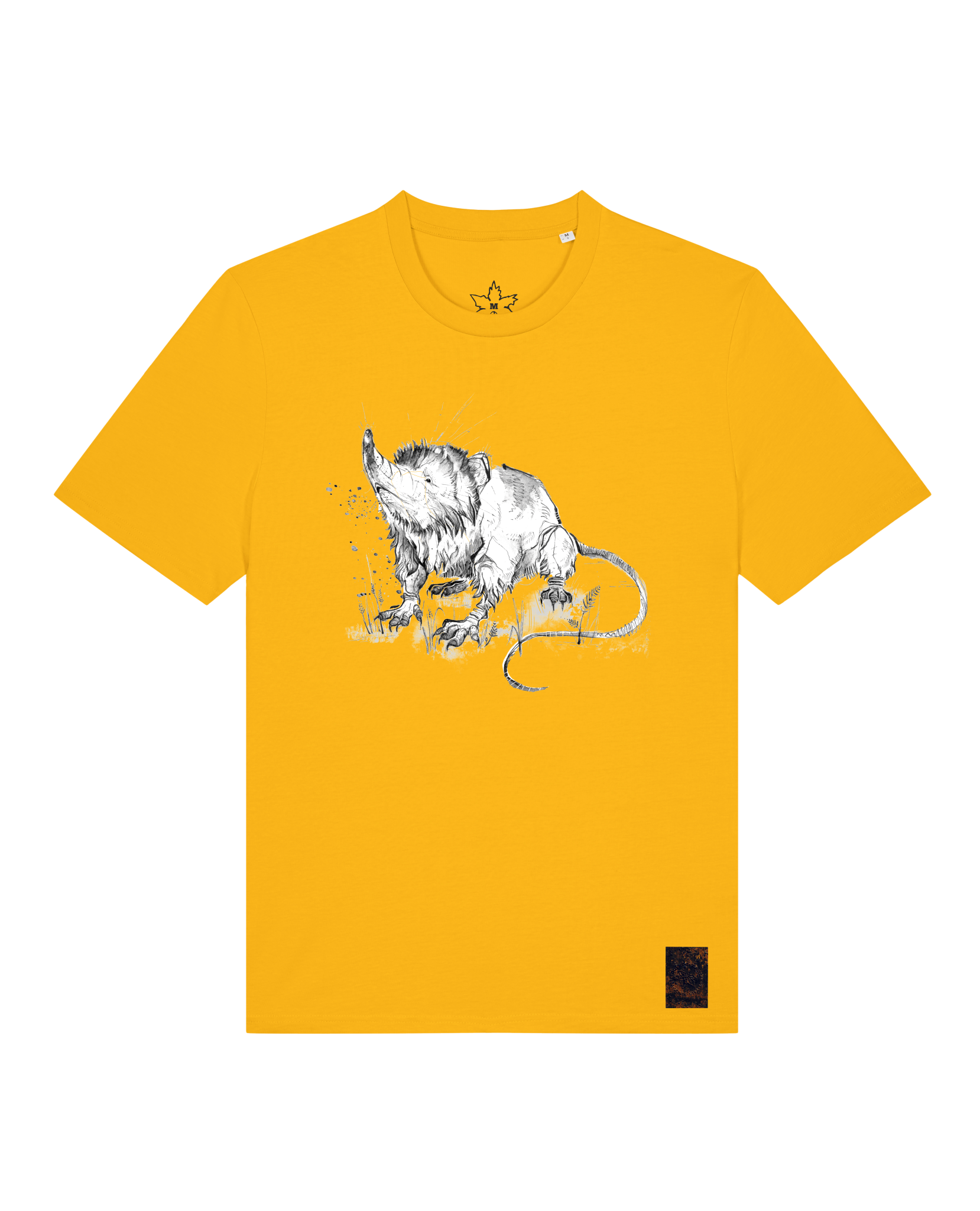 bio-unisex-medium fit-tshirt-solenodon-sttu169-sonnenblume-front