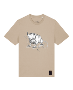 bio-unisex-medium fit-tshirt-solenodon-sttu169-treibsand-front
