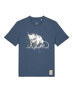 bio-unisex-medium fit-tshirt-solenodon-sttu169-walblau-front