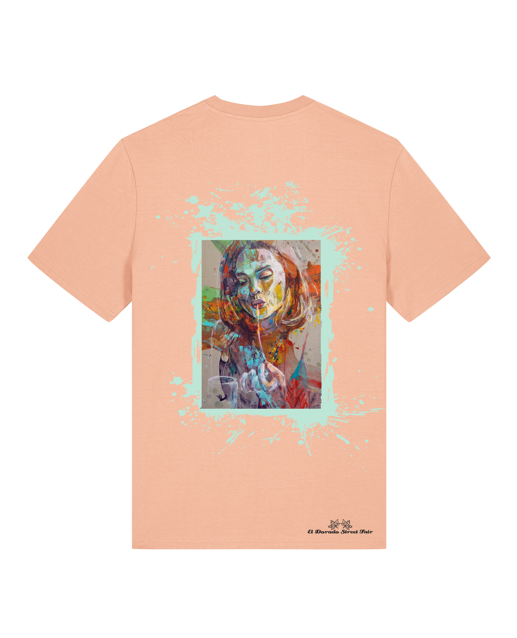 Bio Unisex Medium Fit T-Shirt Spaghetti (Backprint)