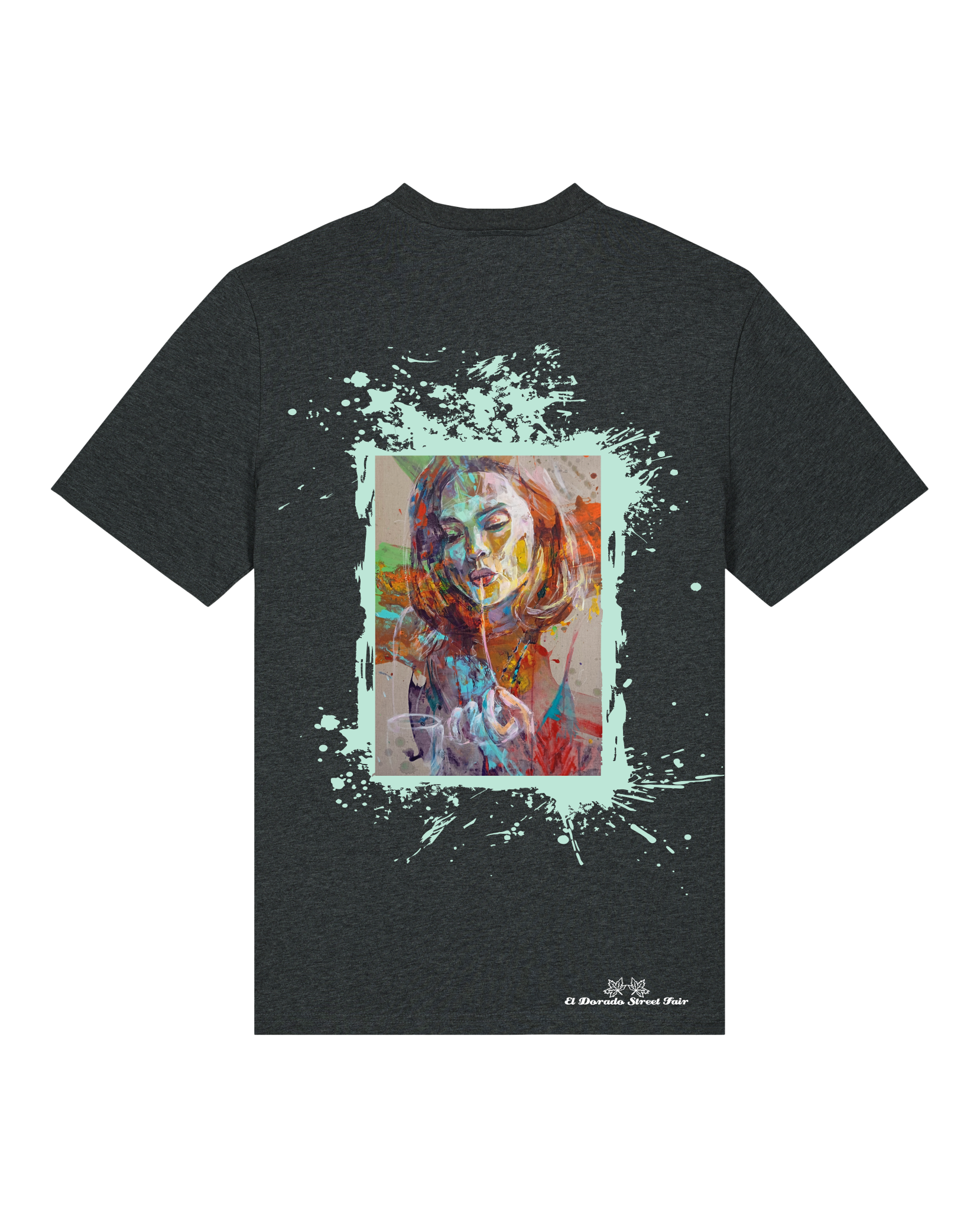Bio Unisex Medium Fit T-Shirt Spaghetti (Backprint)
