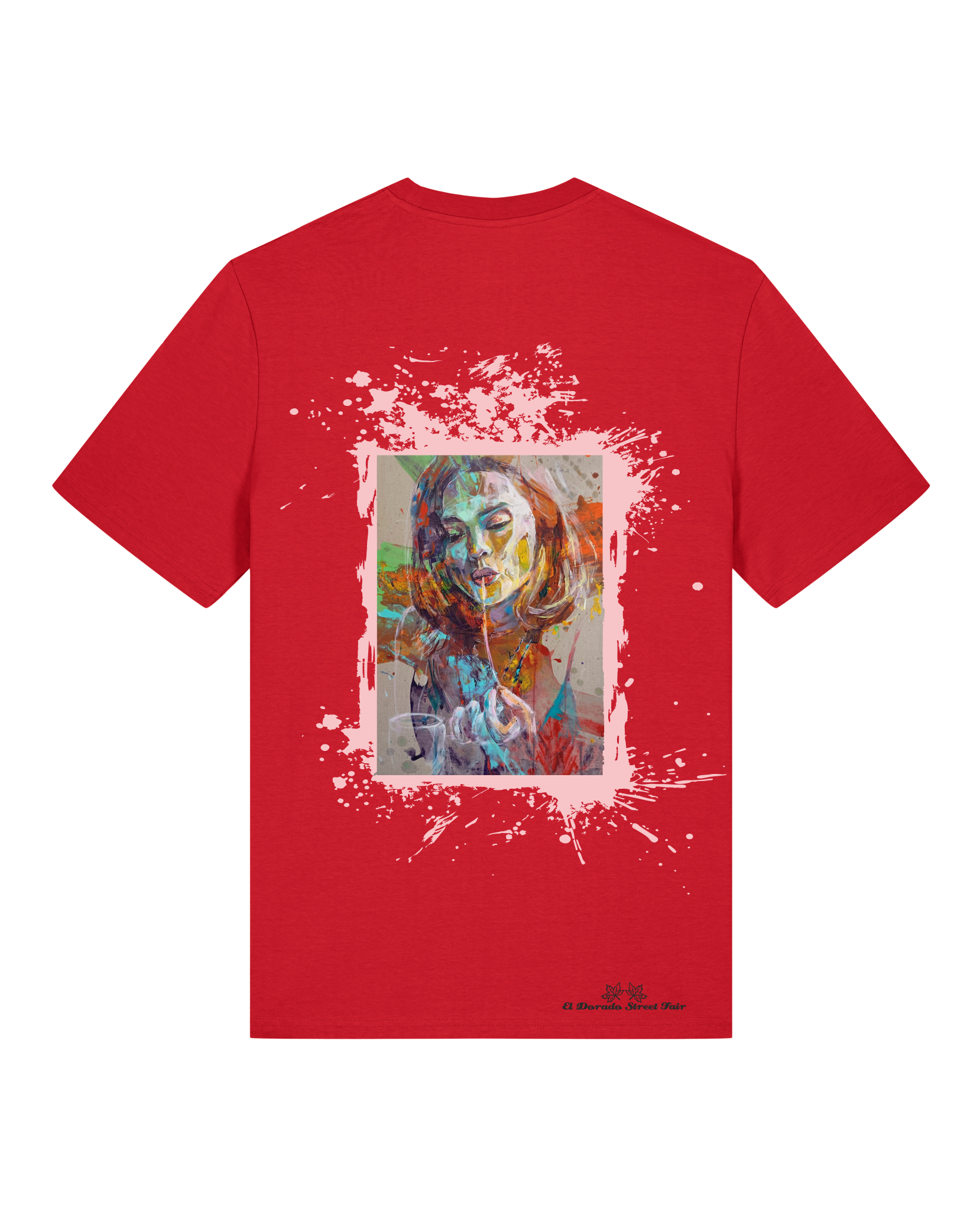 Bio Unisex Medium Fit T-Shirt Spaghetti (Backprint)