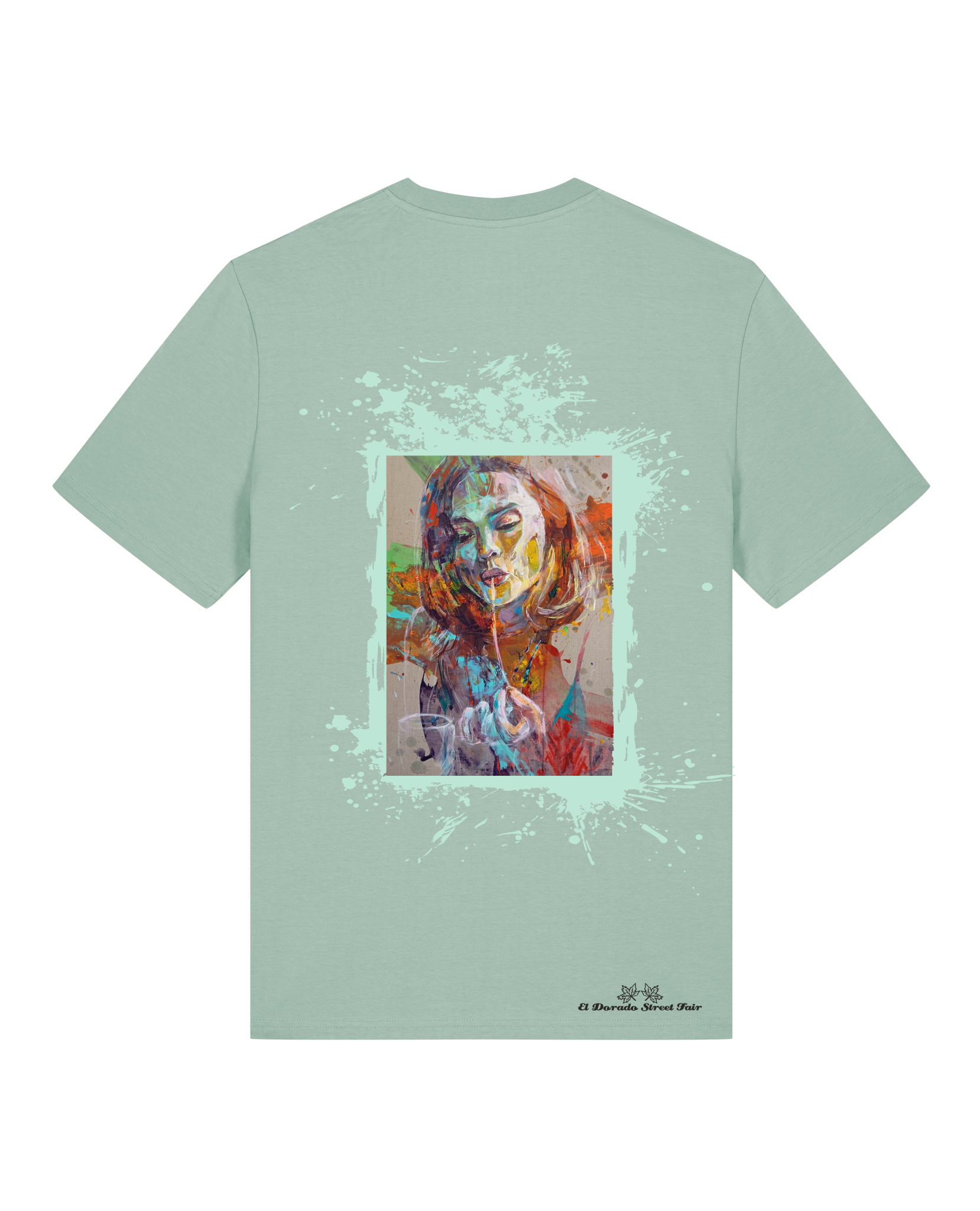 Bio Unisex Medium Fit T-Shirt Spaghetti (Backprint)