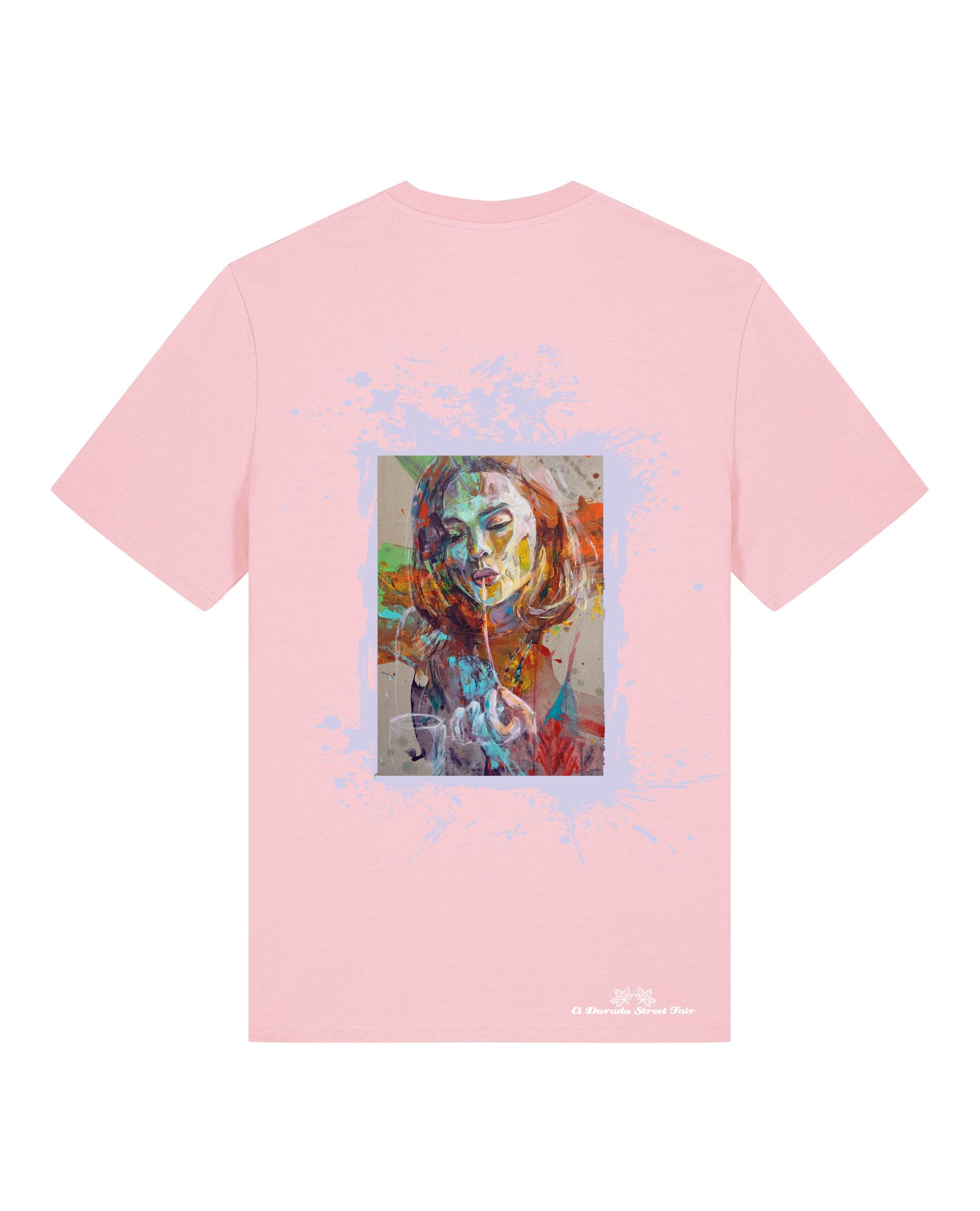 Bio Unisex Medium Fit T-Shirt Spaghetti (Backprint)
