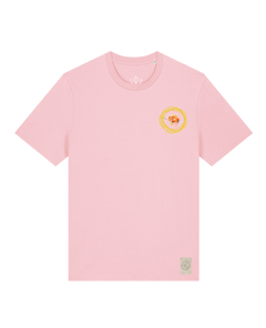 bio-unisex-medium fit-tshirt-spaghetti (backprint)-sttu169-flamingo-front