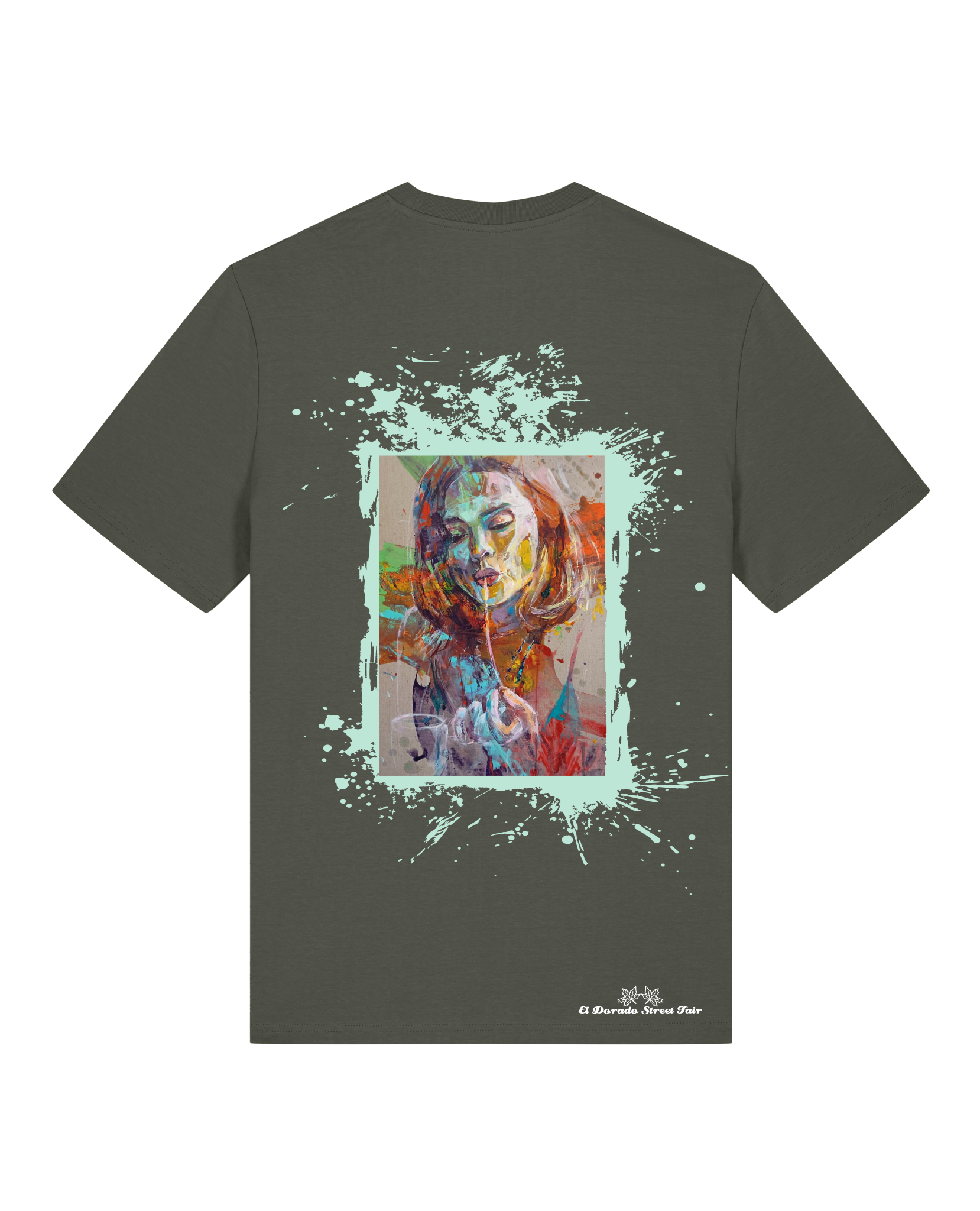 Bio Unisex Medium Fit T-Shirt Spaghetti (Backprint)