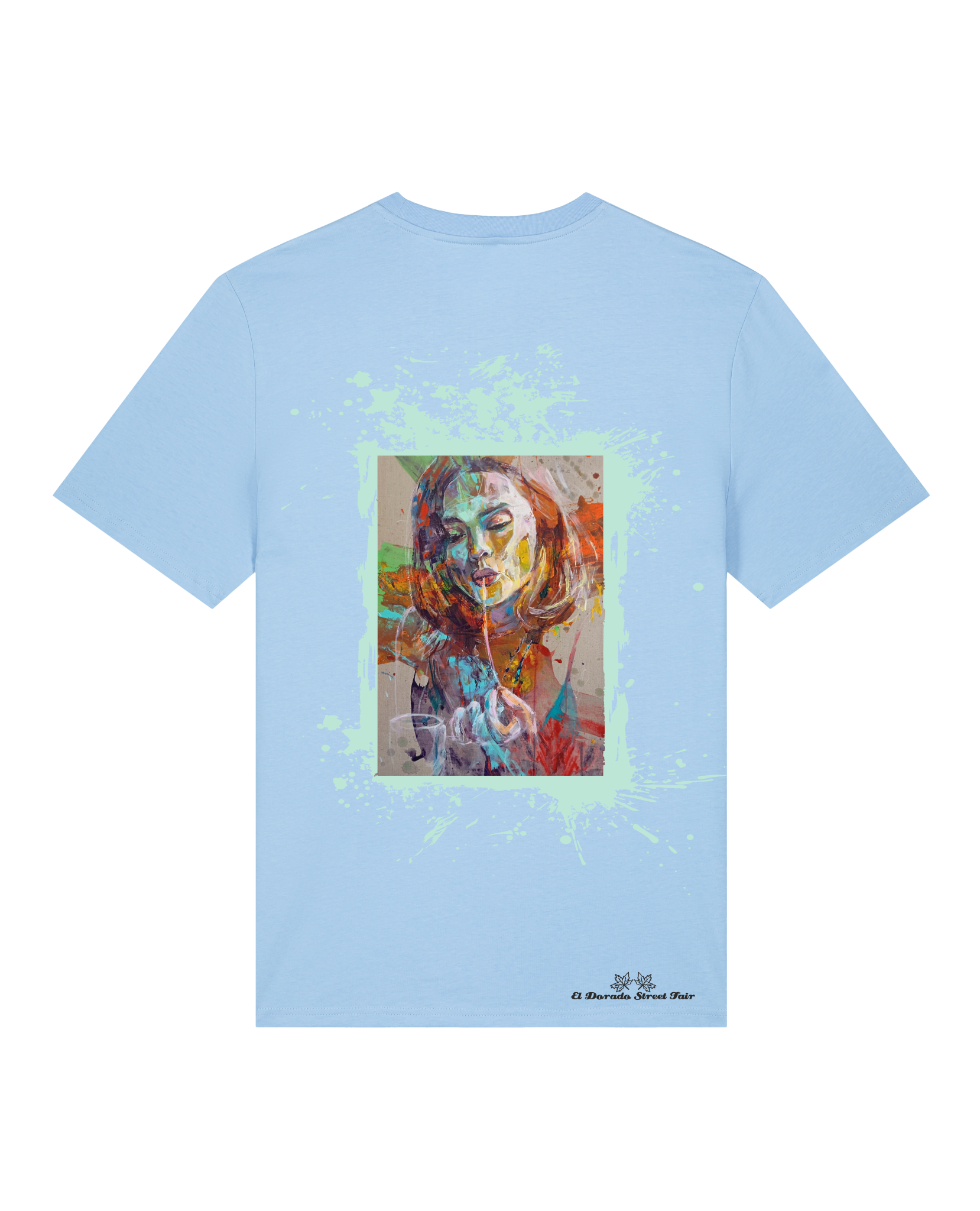 Bio Unisex Medium Fit T-Shirt Spaghetti (Backprint)