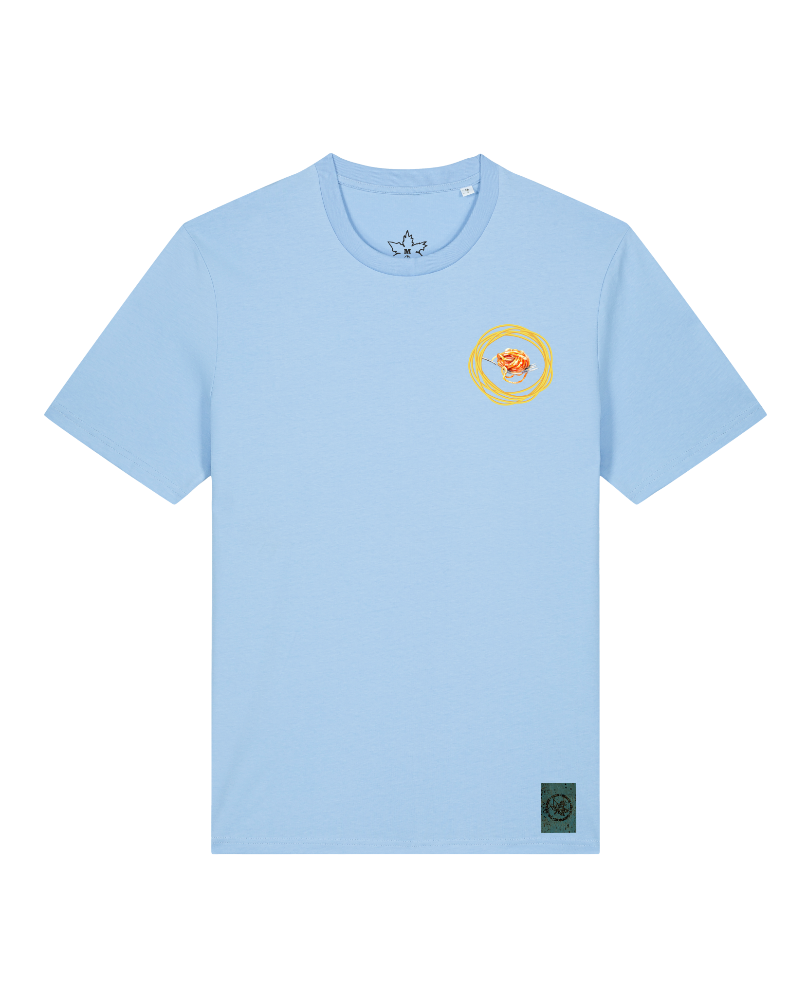 bio-unisex-medium fit-tshirt-spaghetti (backprint)-sttu169-lagune-front