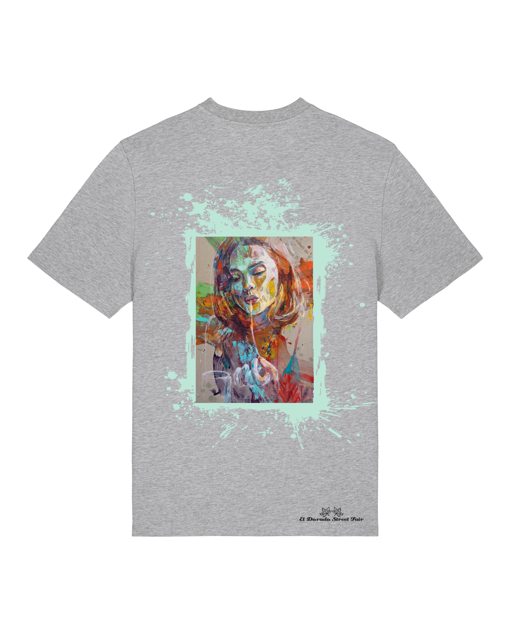 Bio Unisex Medium Fit T-Shirt Spaghetti (Backprint)