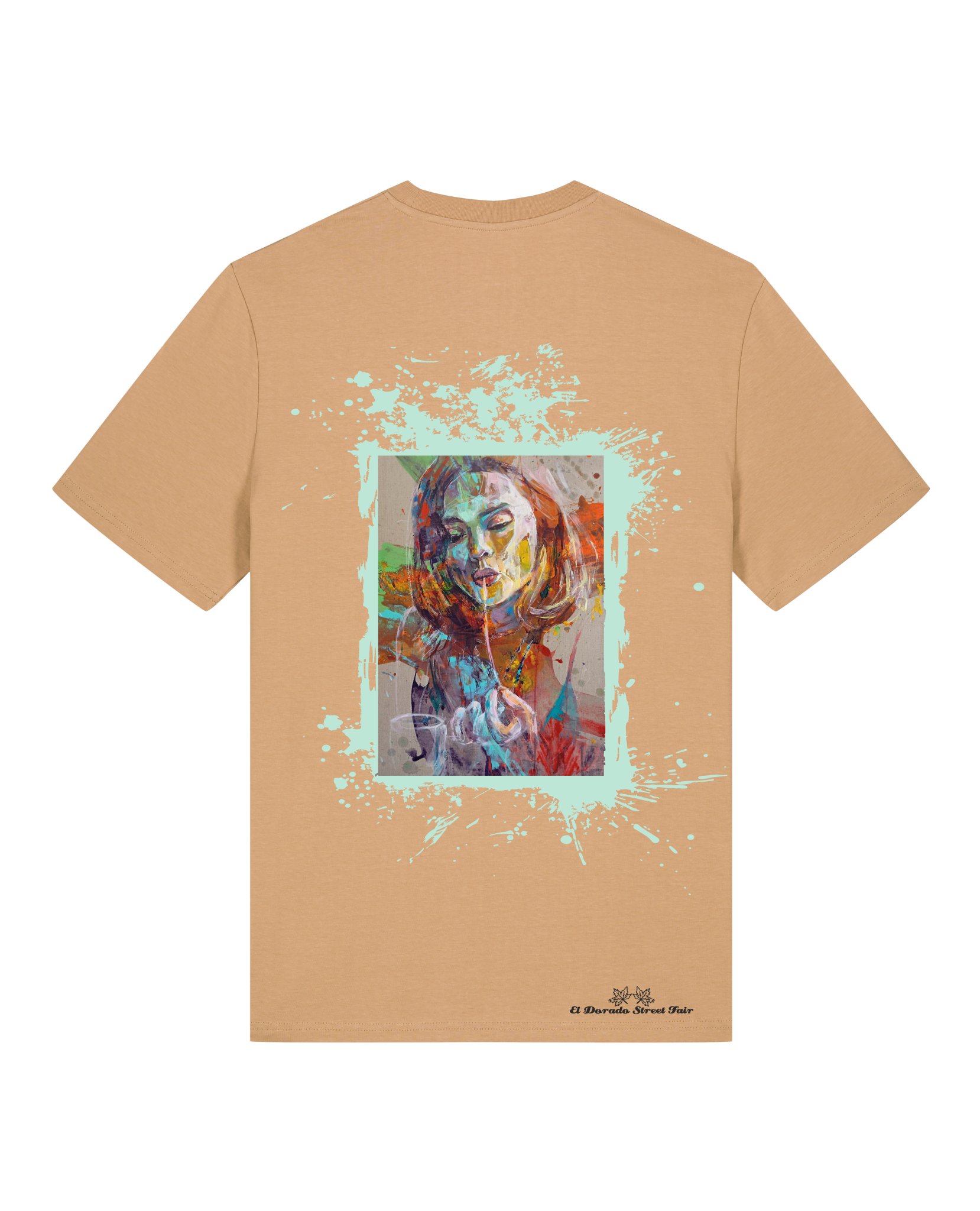 Bio Unisex Medium Fit T-Shirt Spaghetti (Backprint)
