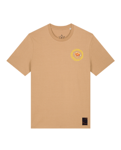 bio-unisex-medium fit-tshirt-spaghetti (backprint)-sttu169-meersand-front