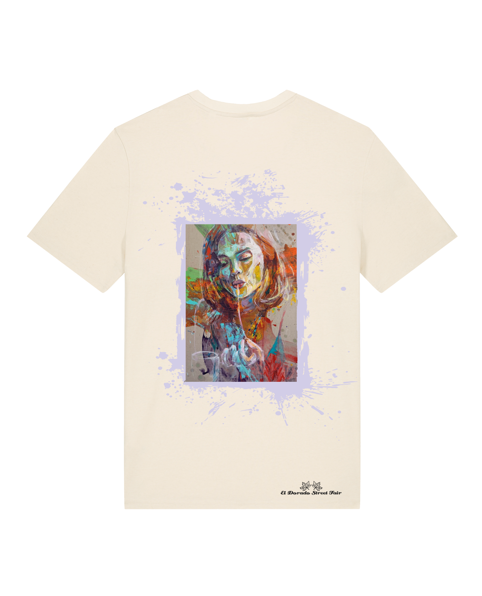 Bio Unisex Medium Fit T-Shirt Spaghetti (Backprint)