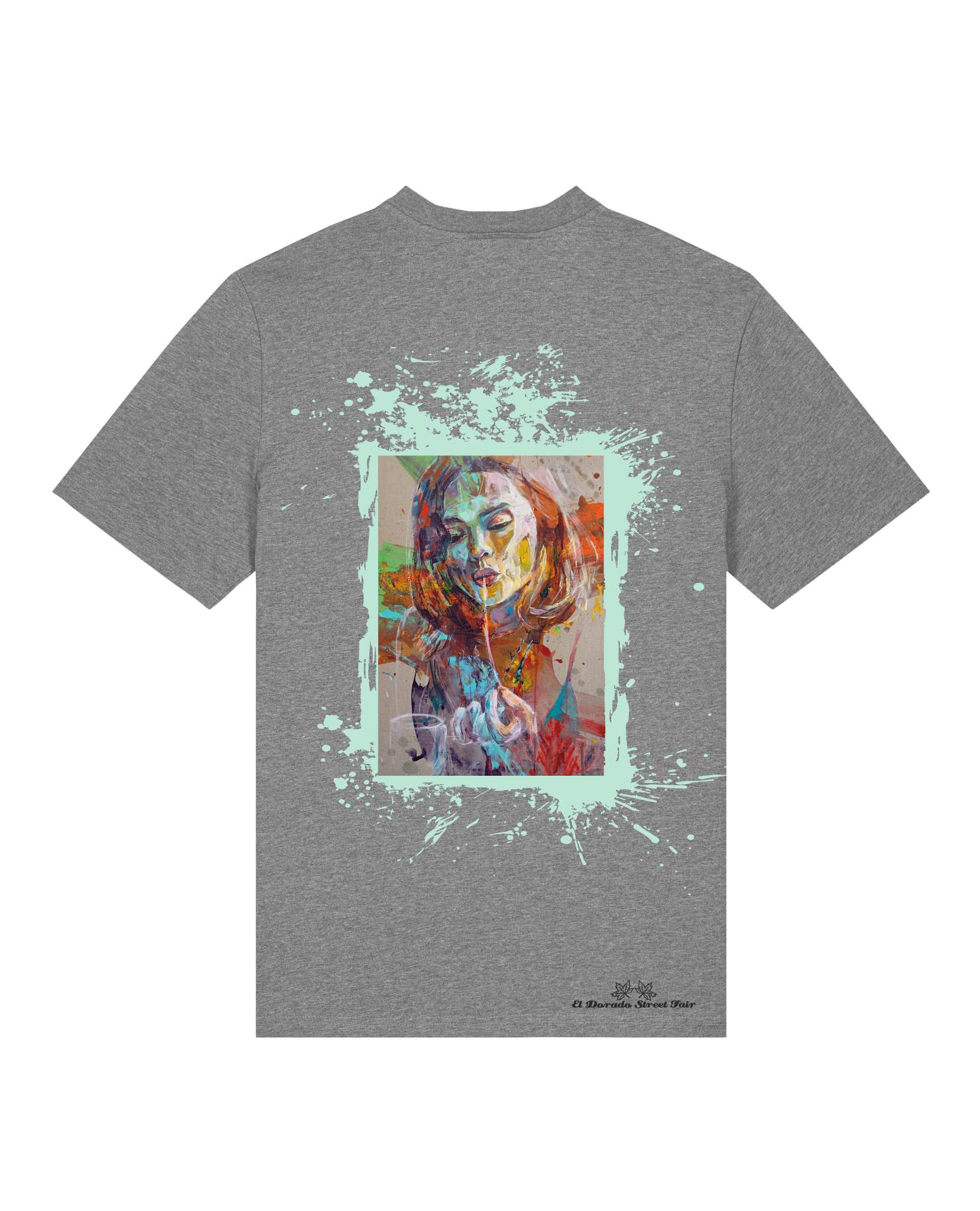 Bio Unisex Medium Fit T-Shirt Spaghetti (Backprint)