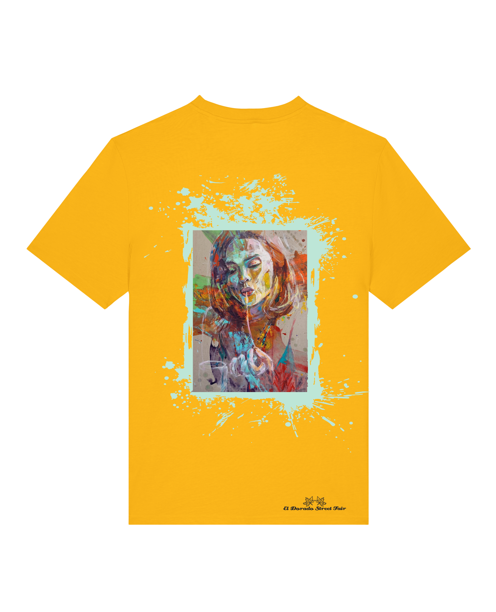 Bio Unisex Medium Fit T-Shirt Spaghetti (Backprint)