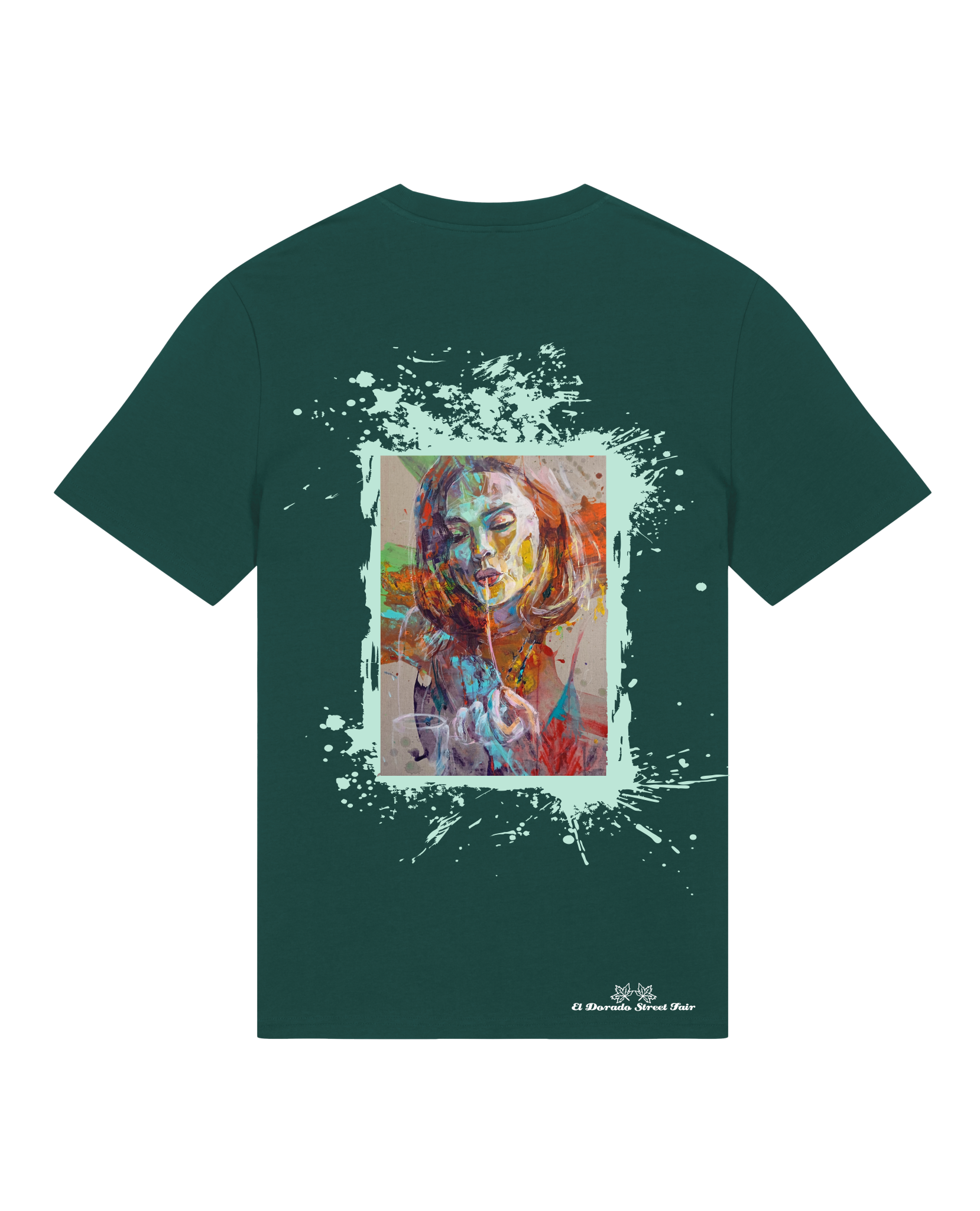 Bio Unisex Medium Fit T-Shirt Spaghetti (Backprint)