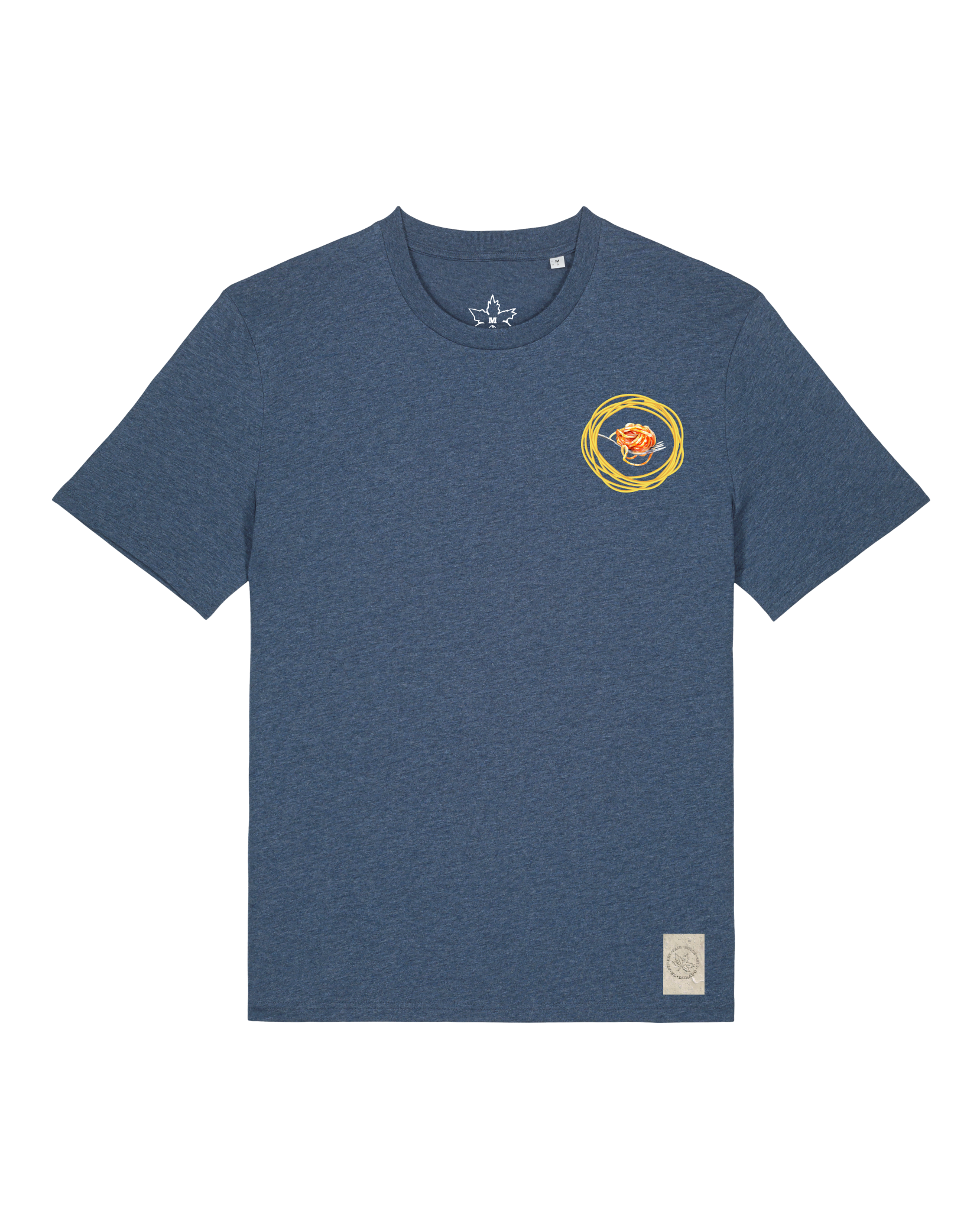 bio-unisex-medium fit-tshirt-spaghetti (backprint)-sttu169-walblau-front