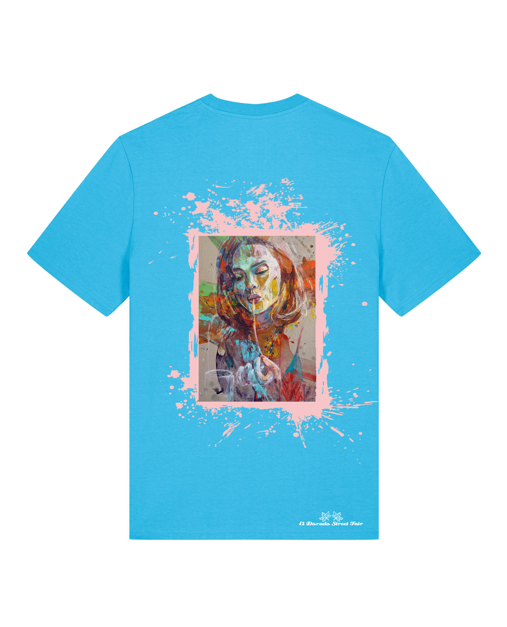 Bio Unisex Medium Fit T-Shirt Spaghetti (Backprint)