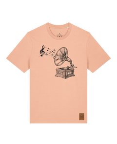 bio-unisex-medium fit-tshirt-stay tuned-sttu169-agyptische keramik-front