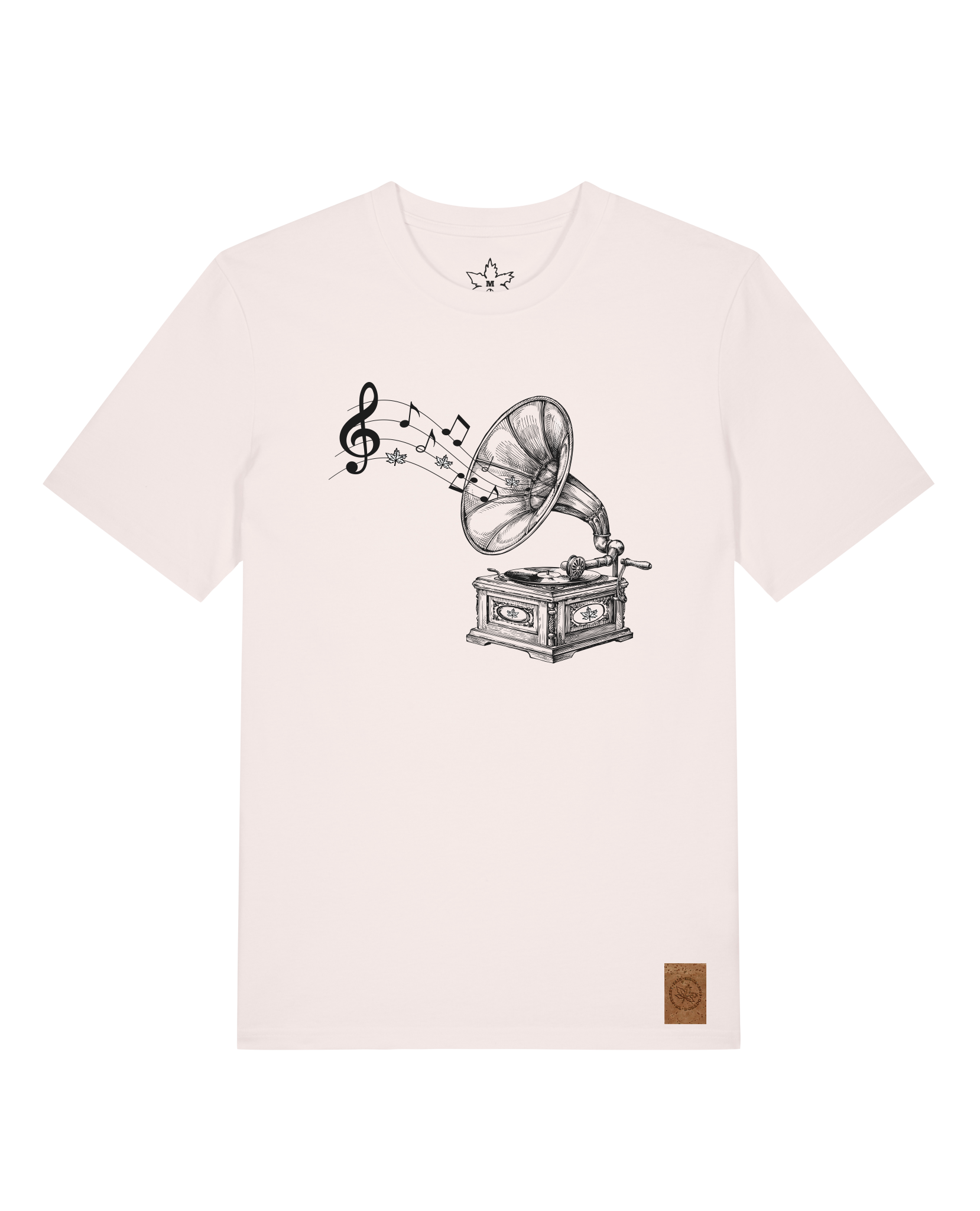 bio-unisex-medium fit-tshirt-stay tuned-sttu169-baumwollblute-front