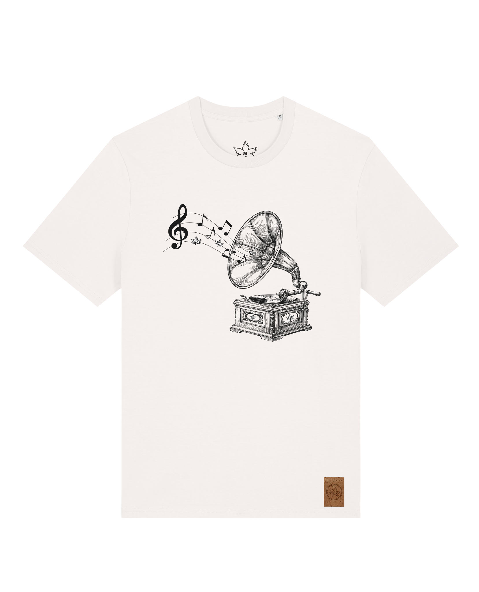 bio-unisex-medium fit-tshirt-stay tuned-sttu169-bio ei-front