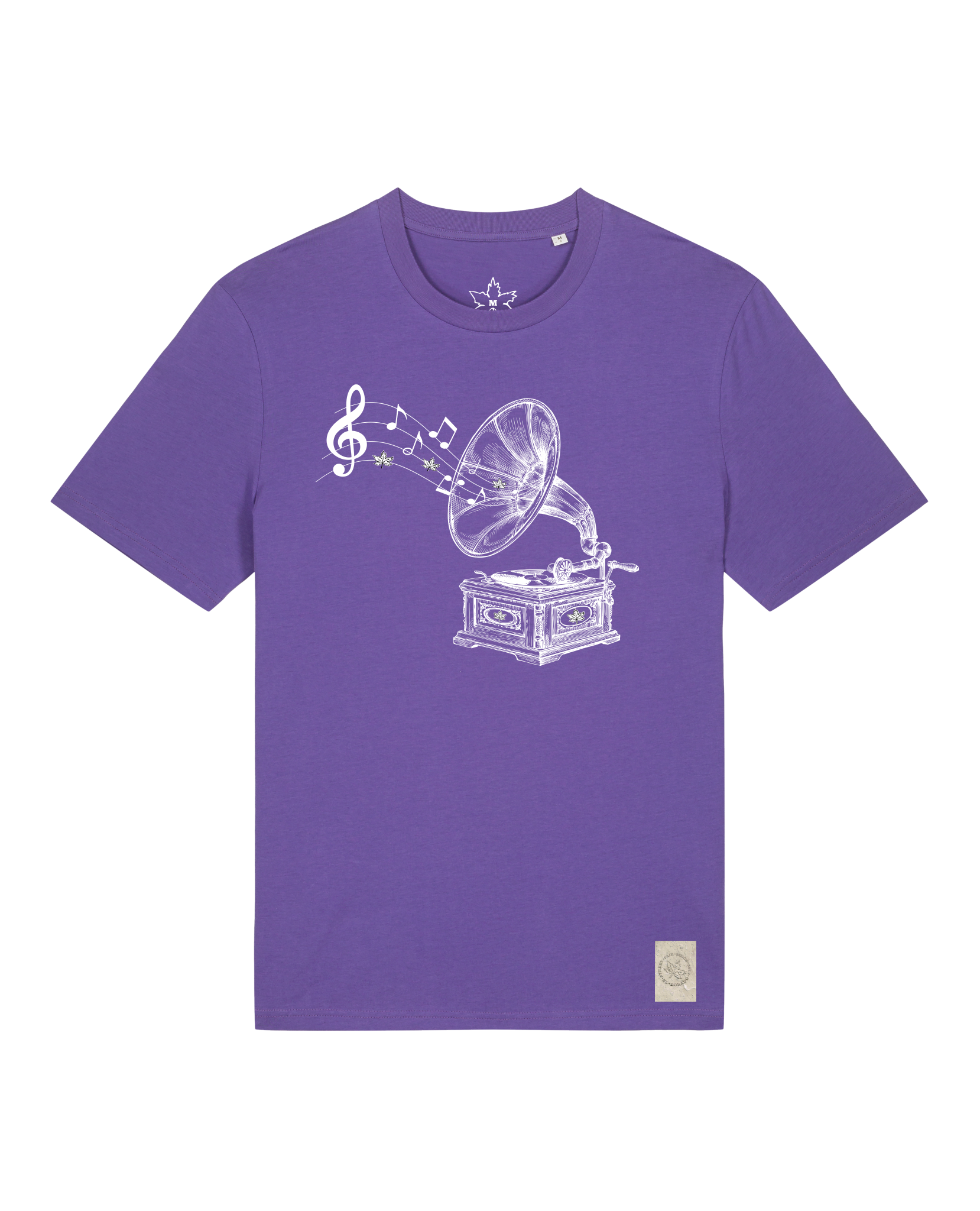 bio-unisex-medium fit-tshirt-stay tuned-sttu169-blaukraut-front