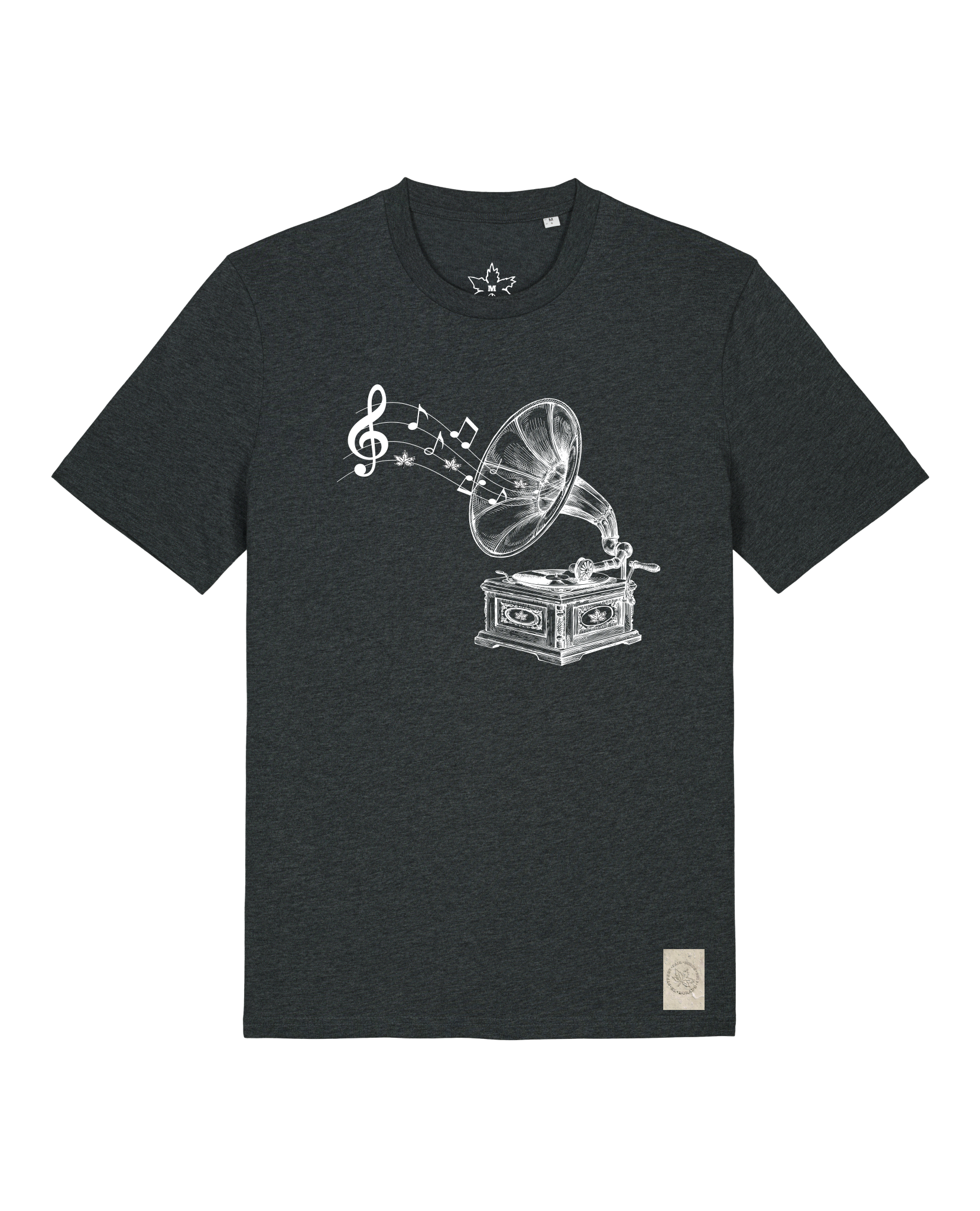 bio-unisex-medium fit-tshirt-stay tuned-sttu169-elephant-front