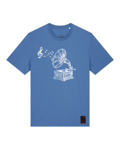 bio-unisex-medium fit-tshirt-stay tuned-sttu169-hortensie-front
