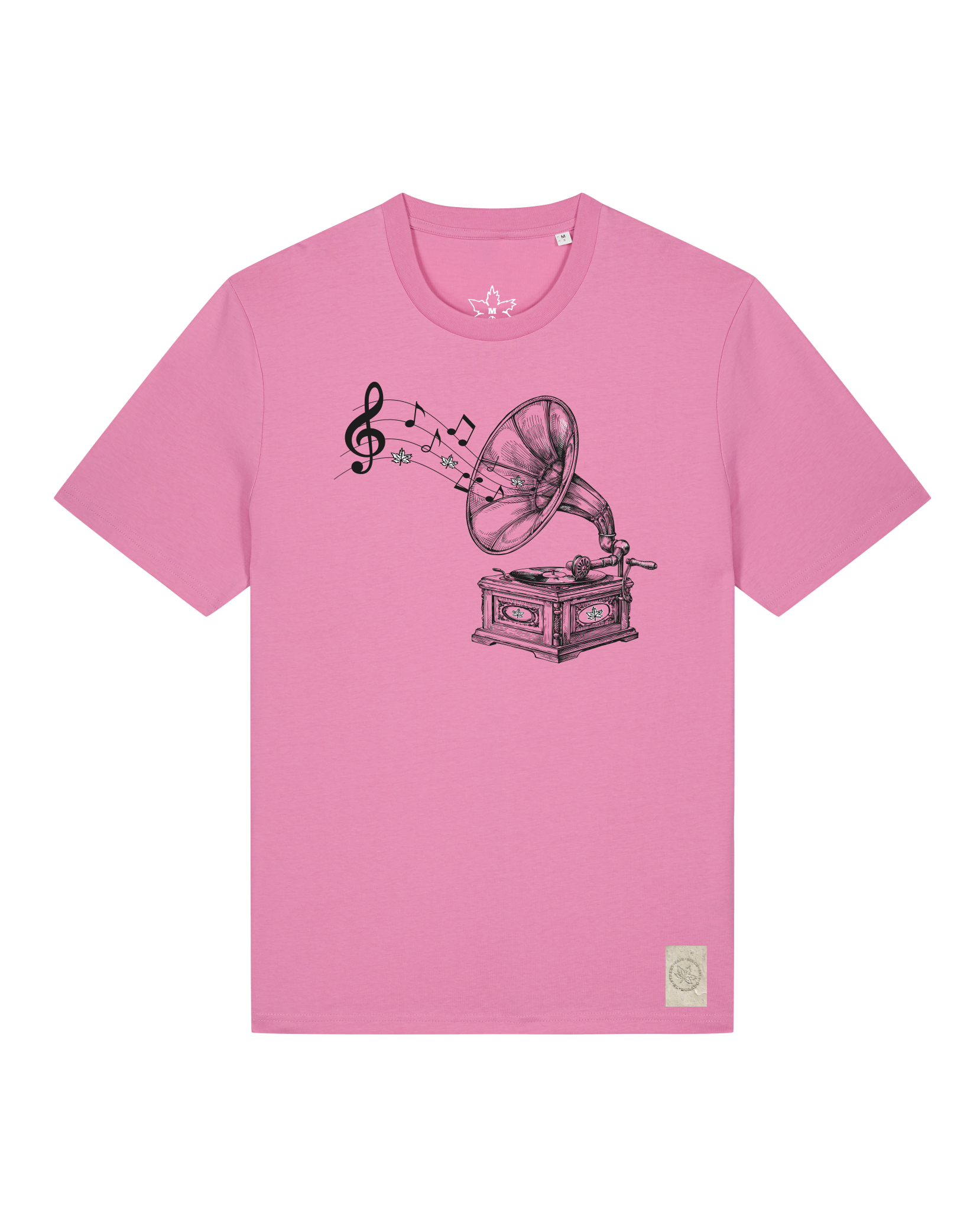 bio-unisex-medium fit-tshirt-stay tuned-sttu169-kaugummi-front