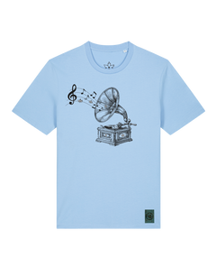bio-unisex-medium fit-tshirt-stay tuned-sttu169-lagune-front
