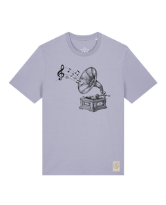 bio-unisex-medium fit-tshirt-stay tuned-sttu169-lavender-front