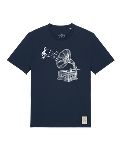 bio-unisex-medium fit-tshirt-stay tuned-sttu169-marine-front