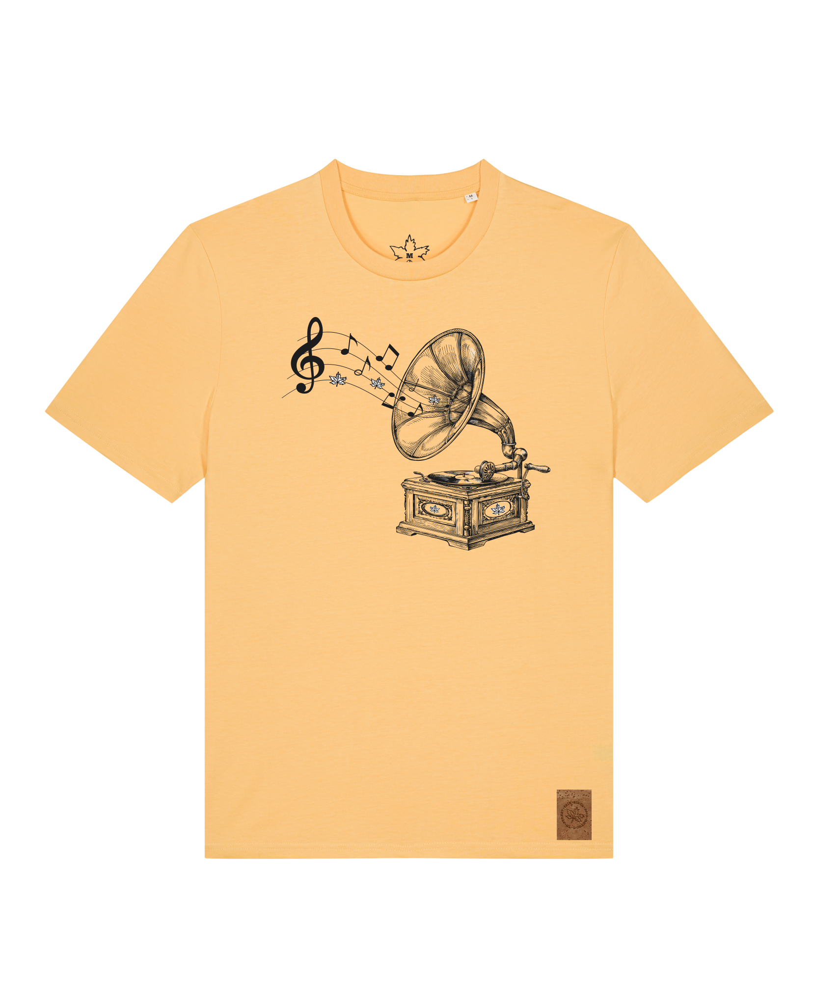 bio-unisex-medium fit-tshirt-stay tuned-sttu169-senfkorn-front