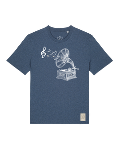 bio-unisex-medium fit-tshirt-stay tuned-sttu169-walblau-front